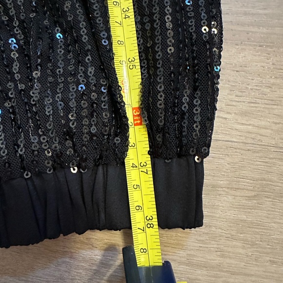 Black sequin joggers - Picture 5 of 5